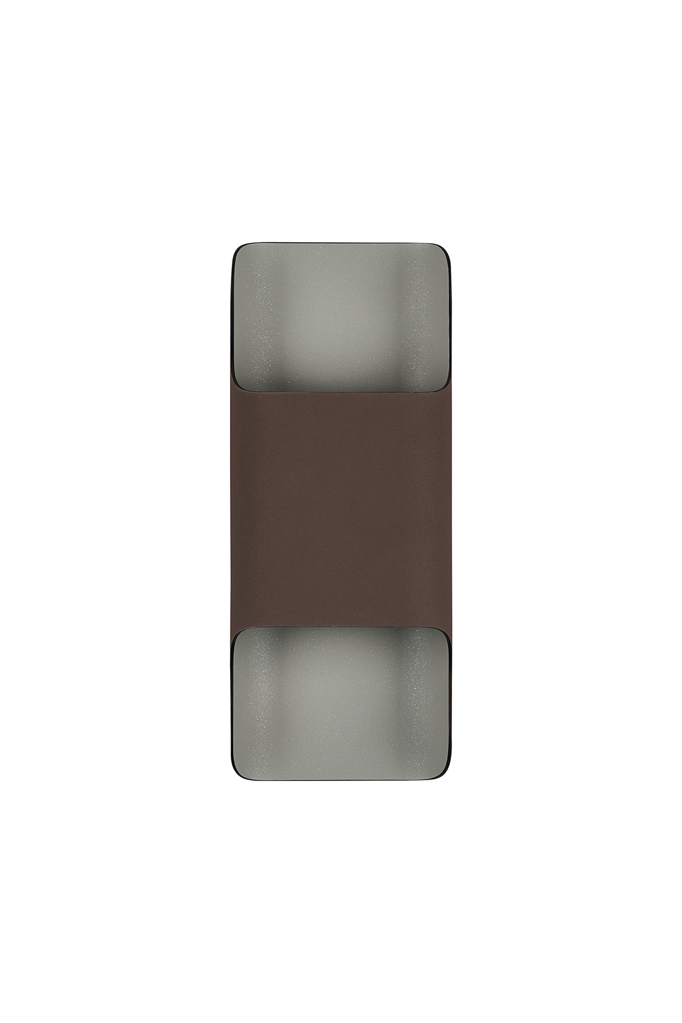 Zane Wall Lamp With 125 x 305mm Even Open Curve Shade, 2 x 6.5W LED, 3000K, 900lm, IP65