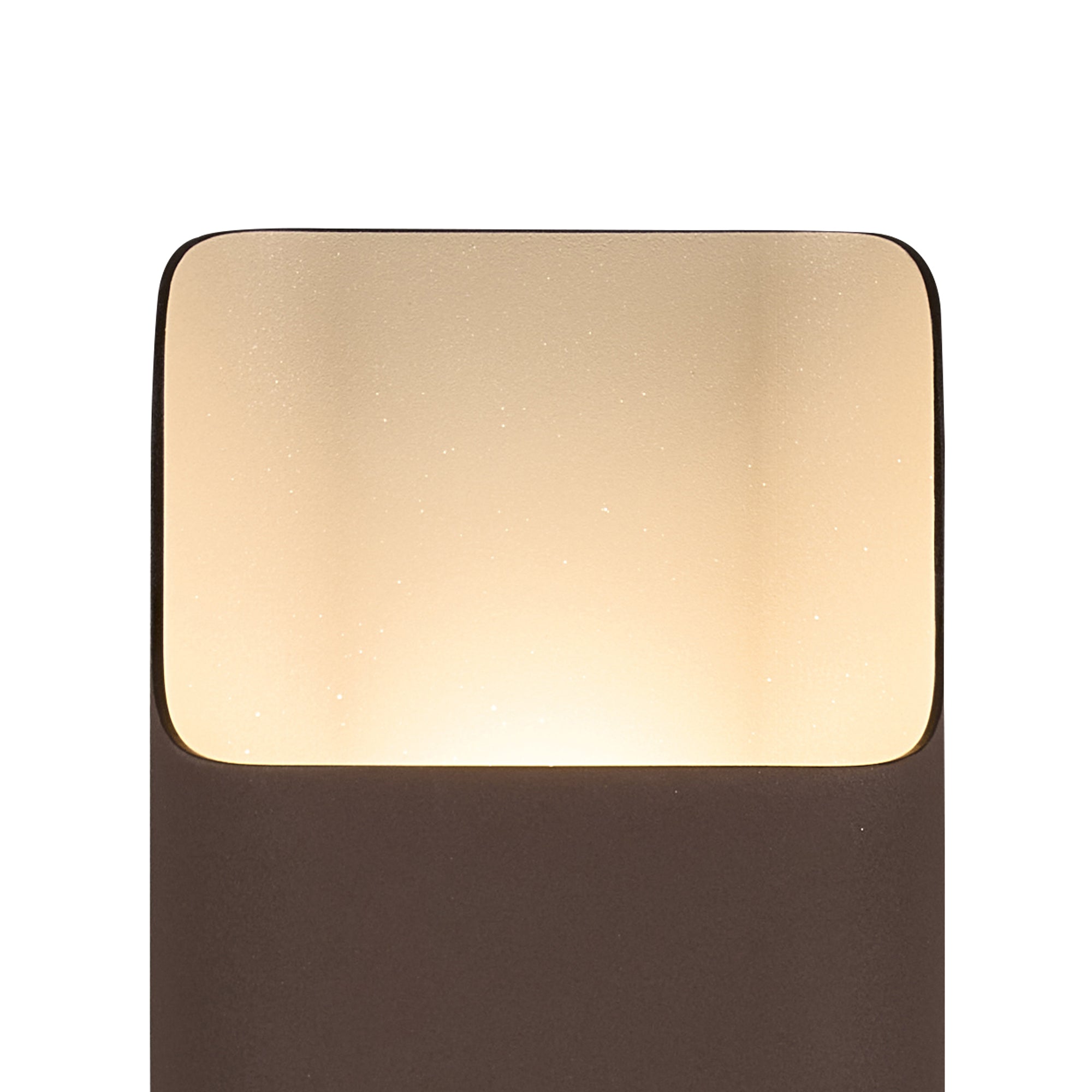 Zane Wall Lamp With 125 x 305mm Even Open Curve Shade, 2 x 6.5W LED, 3000K, 900lm, IP65