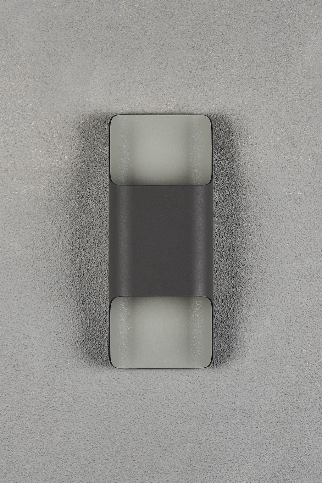 Zane Wall Lamp With 125 x 305mm Even Open Curve Shade, 2 x 6.5W LED, 3000K, 900lm, IP65