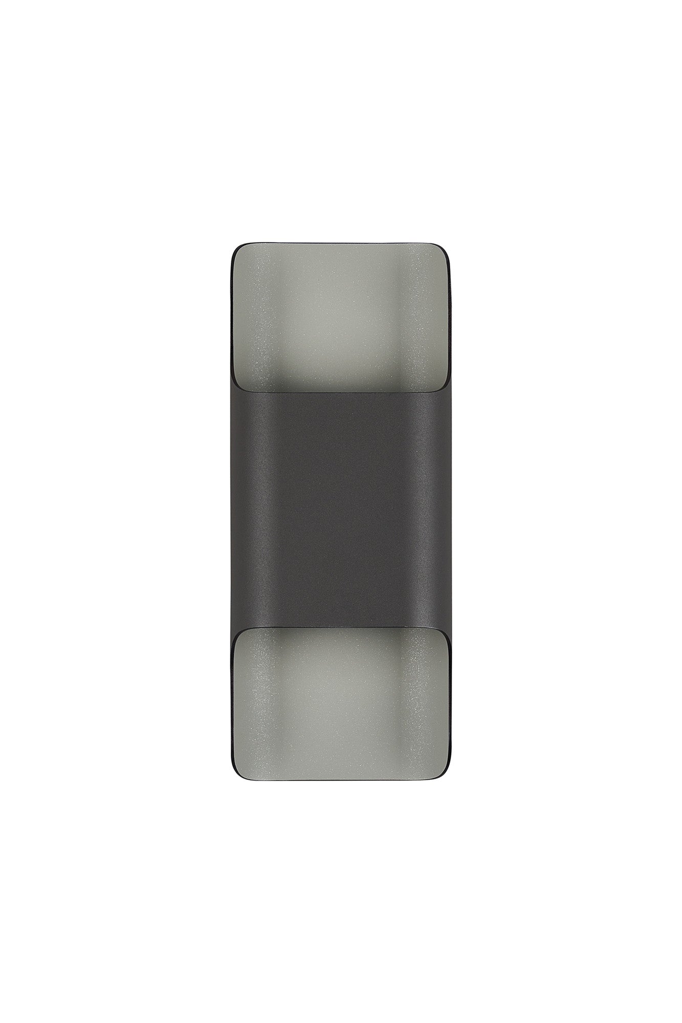 Zane Wall Lamp With 125 x 305mm Even Open Curve Shade, 2 x 6.5W LED, 3000K, 900lm, IP65