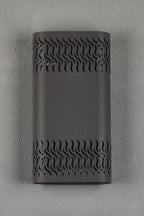 Zane Wall Lamp With 160 x 305mm Mesh Waves Pattern Shade, 2 x 6.5W LED, 3000K, 900lm, IP65