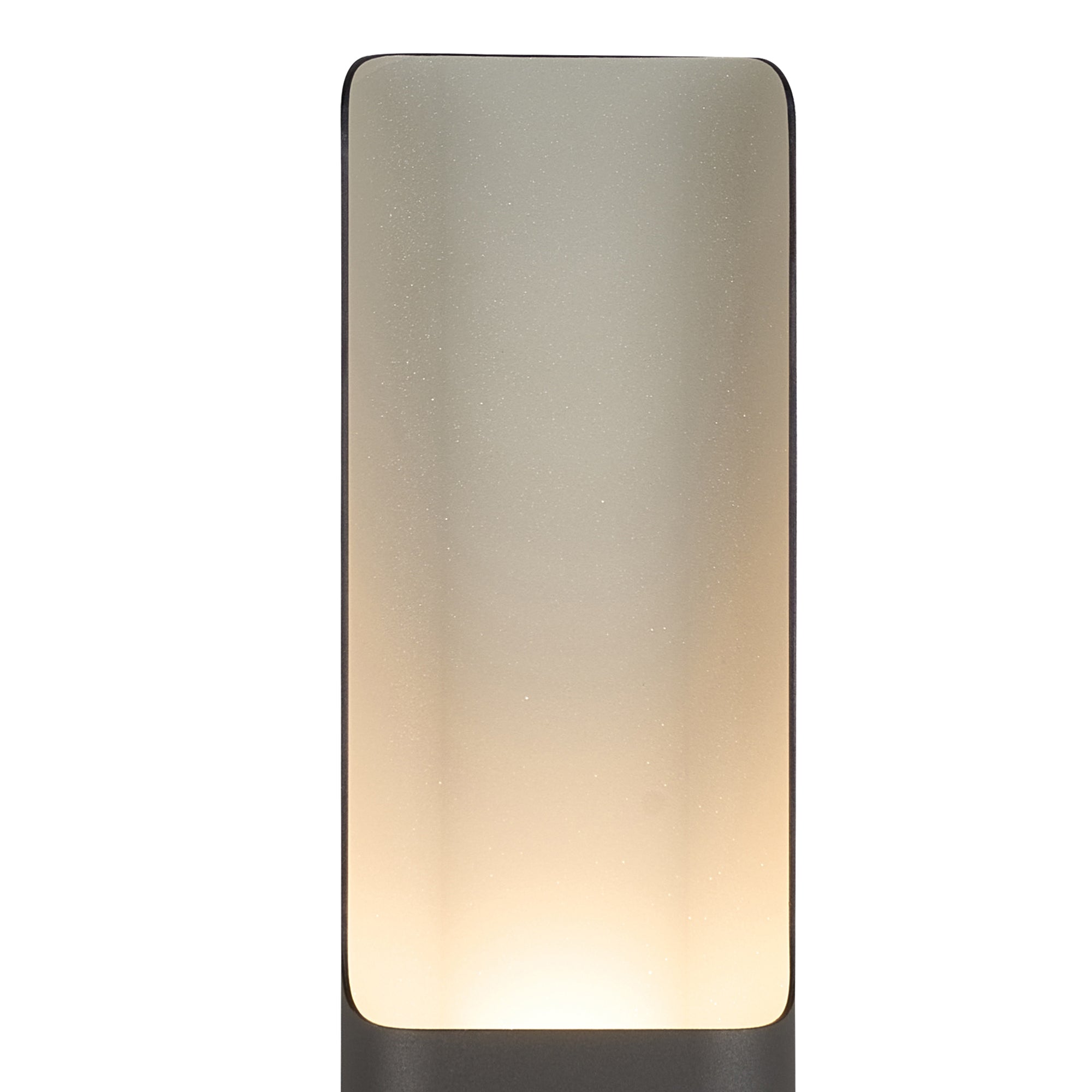 Zane Wall Lamp With 125 x 508mm Offset Open Curve Shade, 2 x 6.5W LED, 3000K, 900lm, IP65