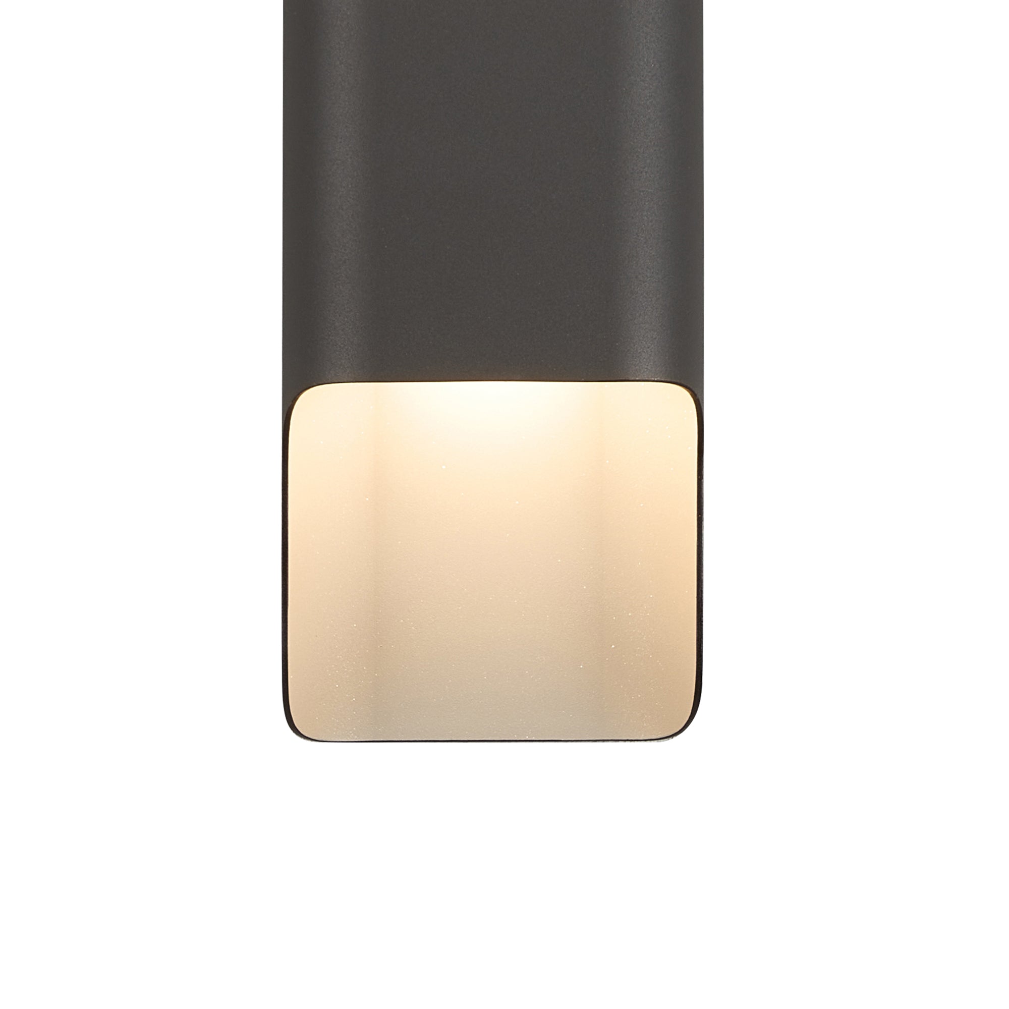 Zane Wall Lamp With 125 x 508mm Offset Open Curve Shade, 2 x 6.5W LED, 3000K, 900lm, IP65