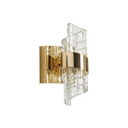 Zanthus LED Single Wall Light with Acrylic Swirls and Metal Detailing (Oaks 8022/1 WB ) - Luminosity Designs Ltd