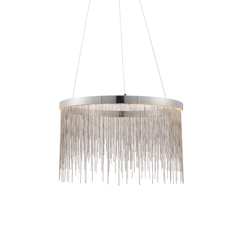 Endon - Zelma Integrated LED Chrome Chain Pendant - Luminosity Designs Ltd