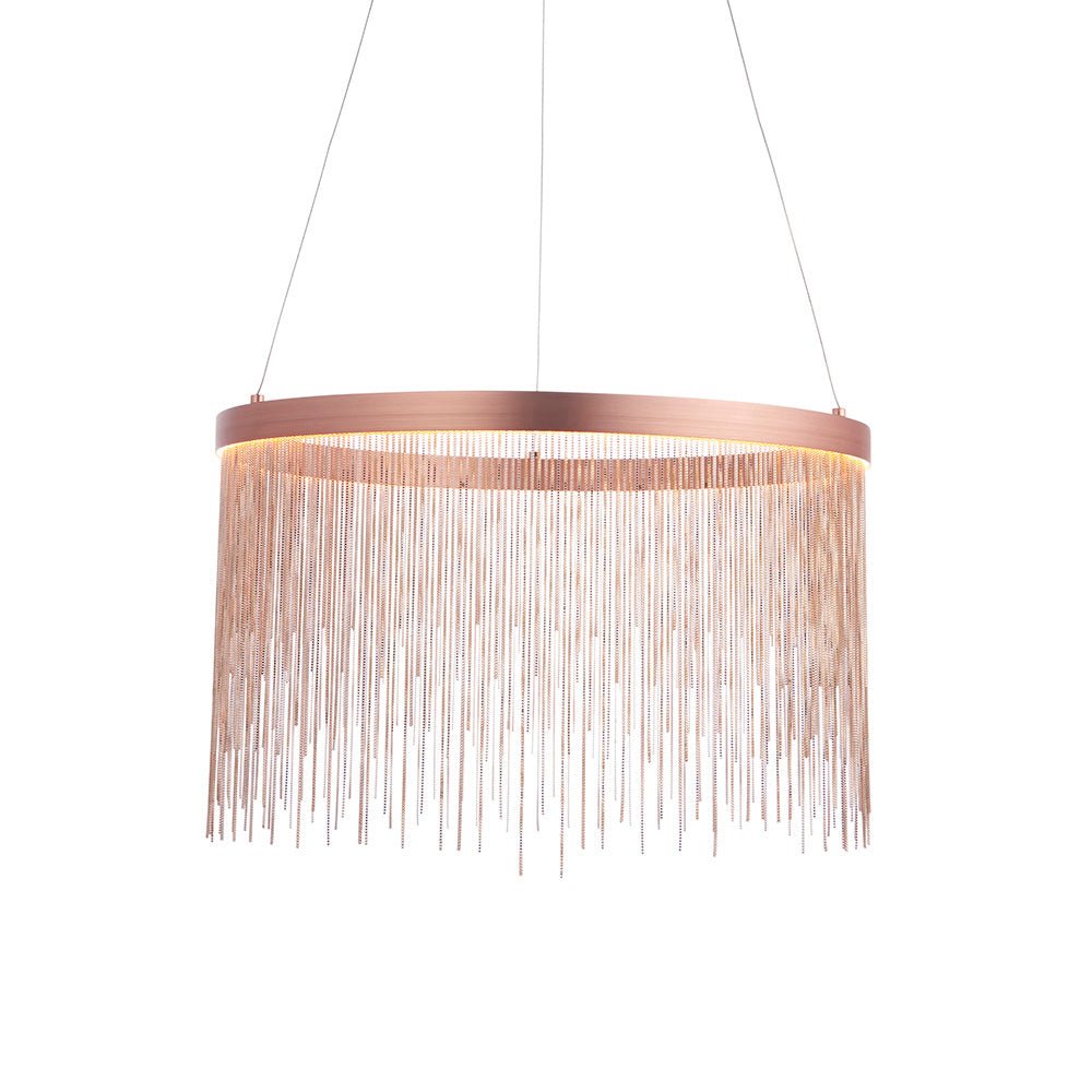 Endon - Zelma Integrated LED Chrome Chain Pendant - Luminosity Designs Ltd