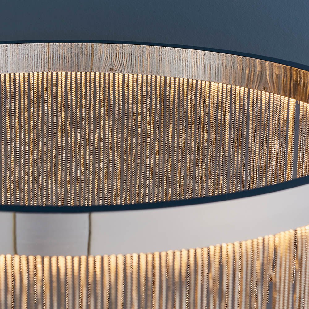 Endon - Zelma Integrated LED Chrome Chain Pendant - Luminosity Designs Ltd