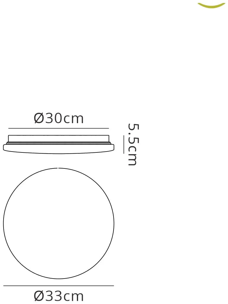 Mantra - Zero Smart Flush Ceiling Light,LED, 2700 - 5000K Tuneable White with Remote Control (Mantra M5946) - Luminosity Designs Ltd