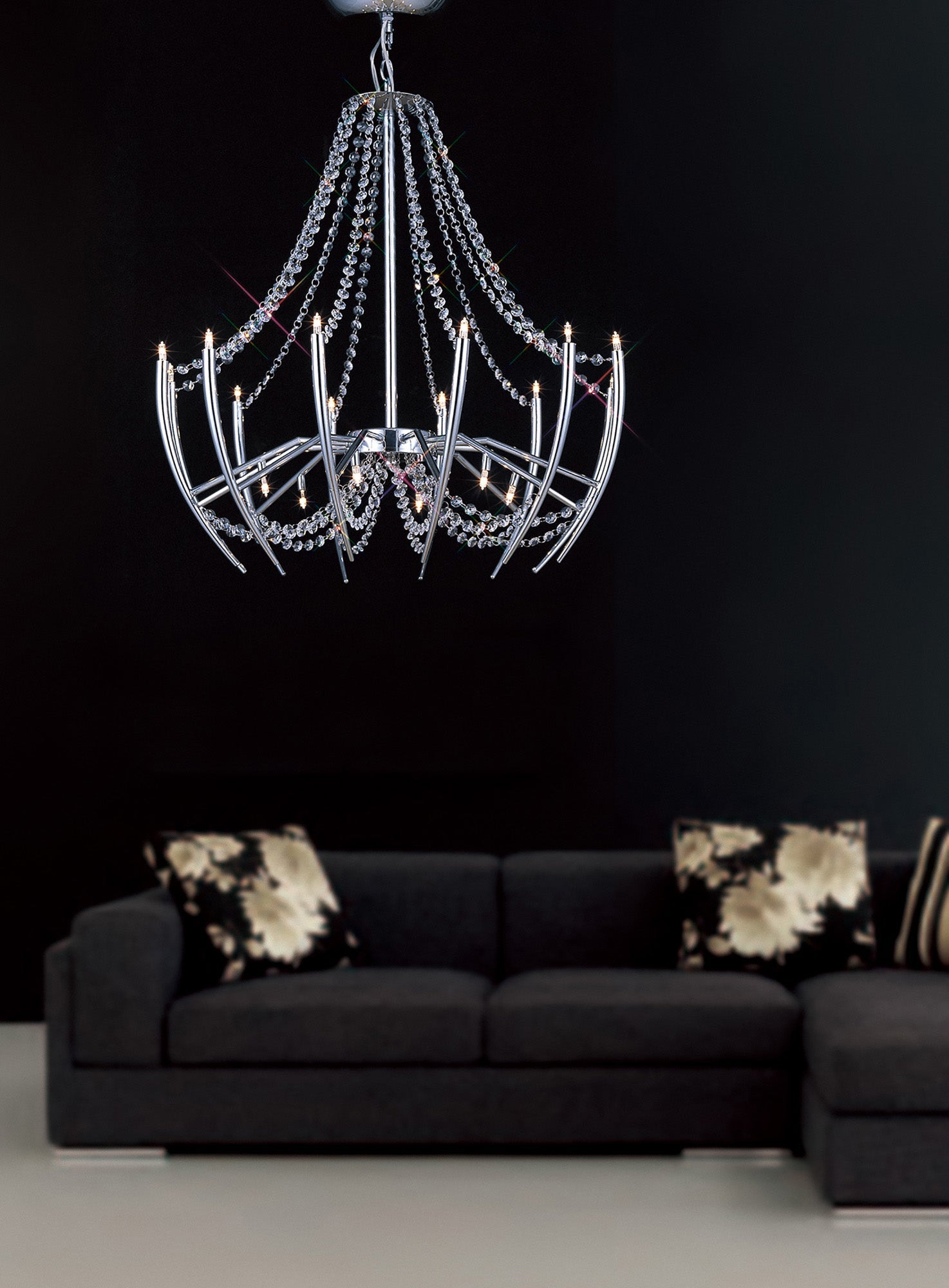 Diyas - Zest Chandelier Pendant - Luminosity Designs Ltd