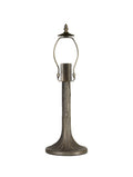 Luminosity Designs - 1 Light E27 Tiffany Style Blackened Brass Table Lamp - Base Only - Luminosity Designs Ltd