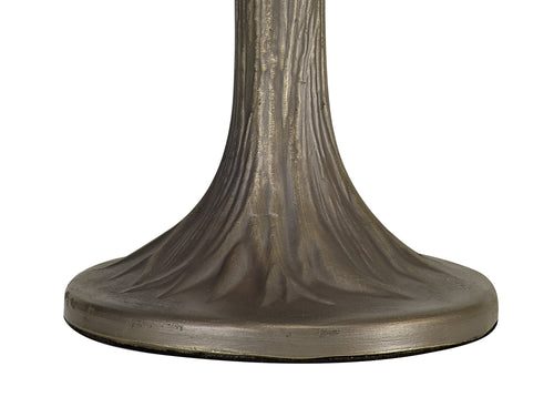 Luminosity Designs - 1 Light E27 Tiffany Style Blackened Brass Table Lamp - Base Only - Luminosity Designs Ltd