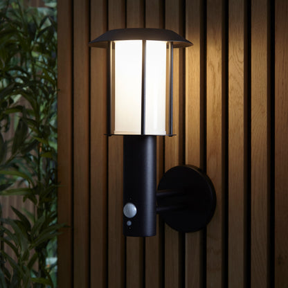 Tarrow PIR Solar Wall Light