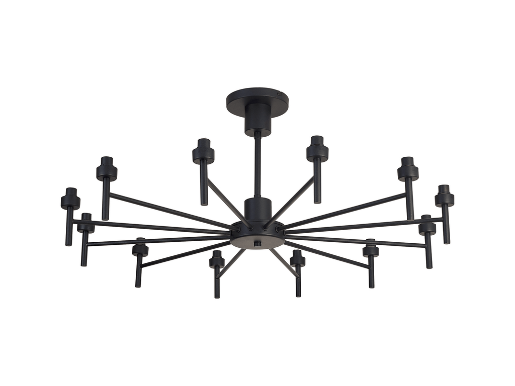 Luminosity Designs - 12 Light Baron Adjustable Chandelier - Luminosity Designs Ltd