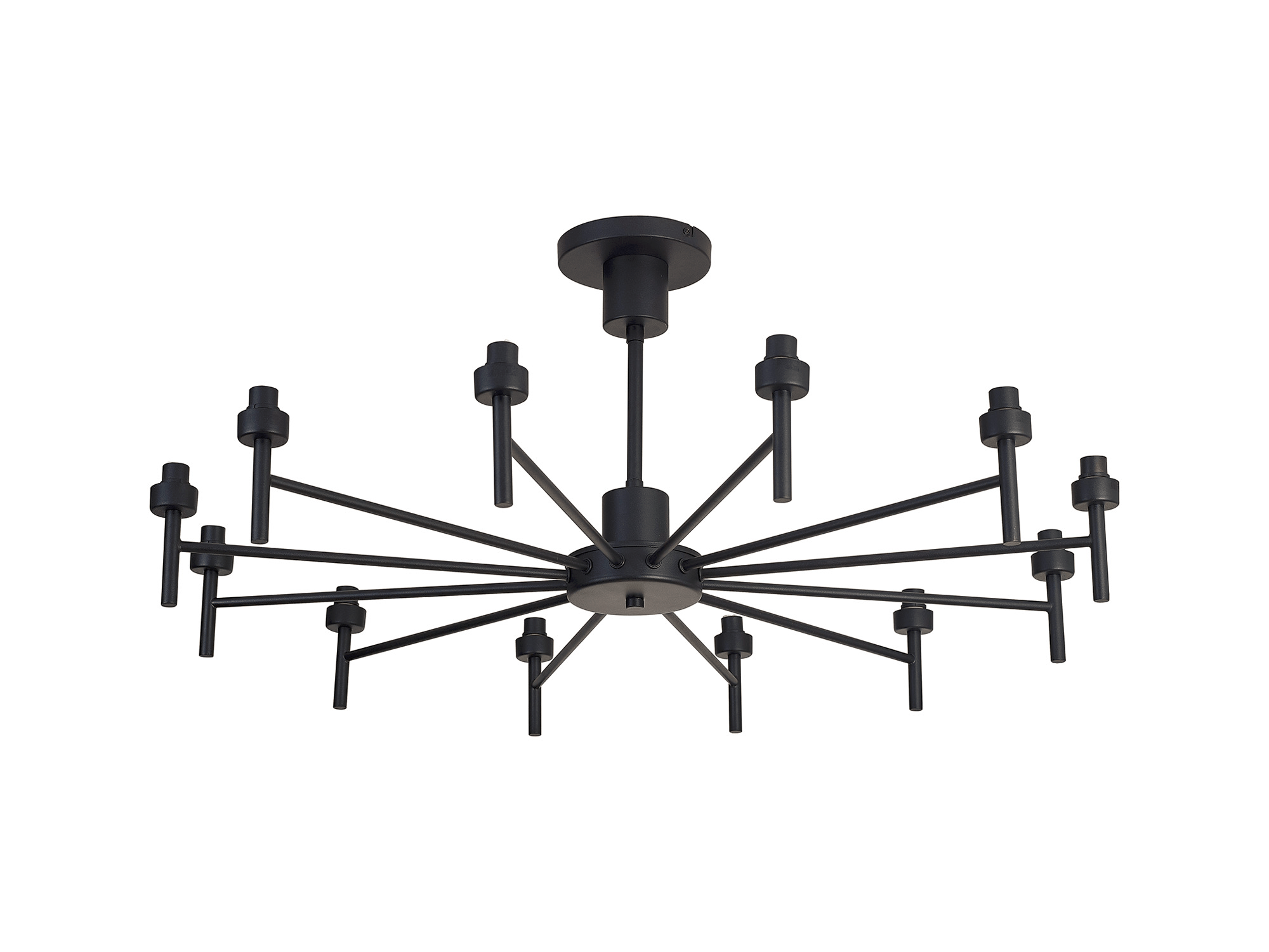 Luminosity Designs - 12 Light Baron Adjustable Chandelier - Luminosity Designs Ltd