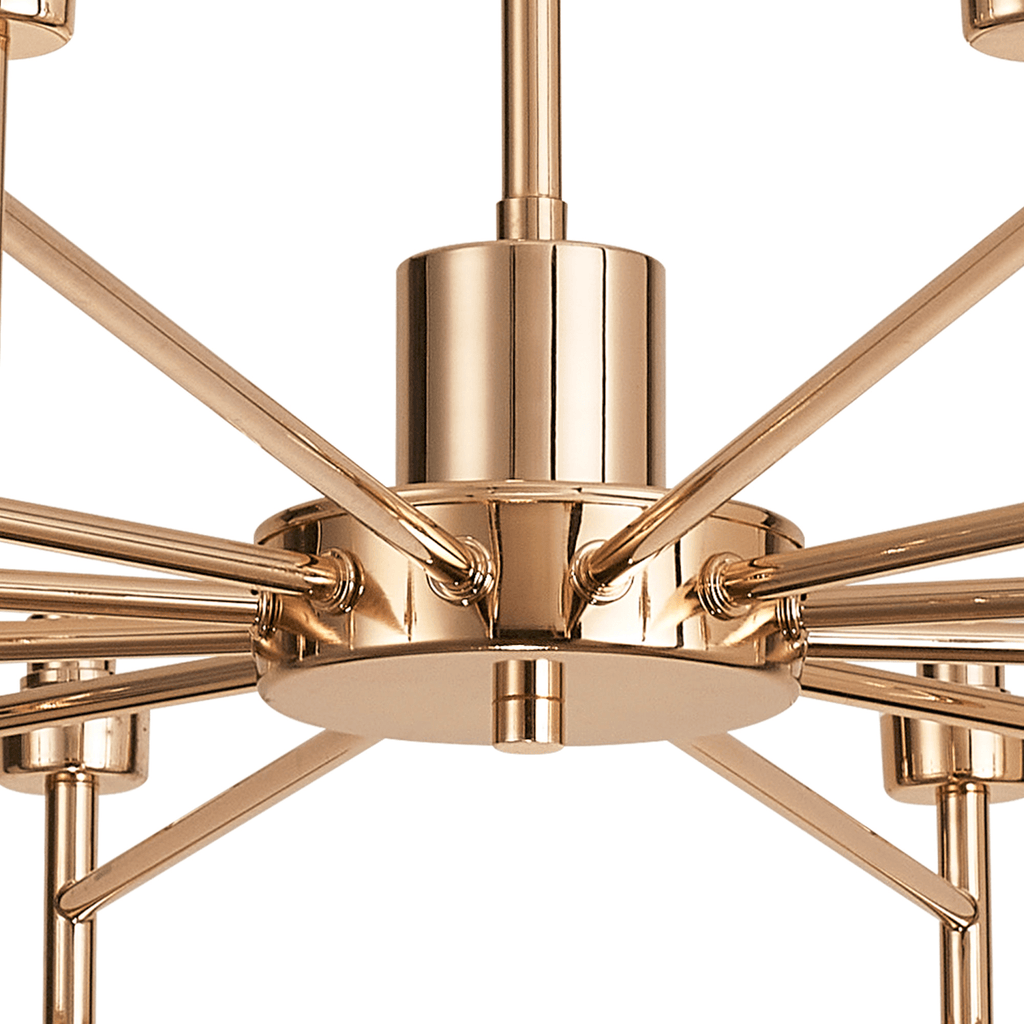 Luminosity Designs - 12 Light Baron Adjustable Chandelier - Luminosity Designs Ltd