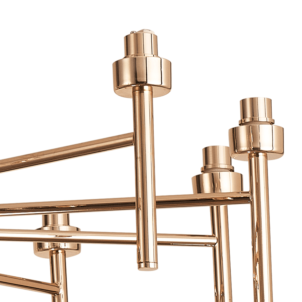 Luminosity Designs - 12 Light Baron Adjustable Chandelier - Luminosity Designs Ltd