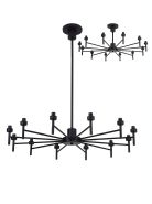 Luminosity Designs - 12 Light Baron Adjustable Chandelier - Luminosity Designs Ltd