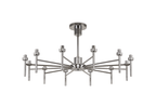 Luminosity Designs - 12 Light Baron Opulence Adjustable Chandelier - Luminosity Designs Ltd
