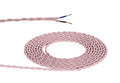 Luminosity Designs - 2 Core Braided and Twisted Cable for Lighting 0.75mm - Luminosity Designs Ltd