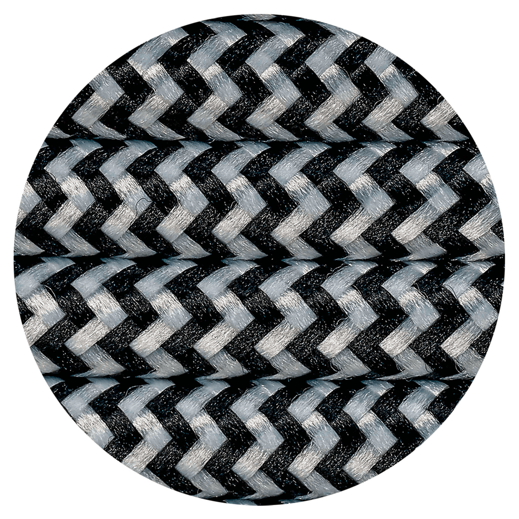 Luminosity Designs - 2 Core Braided Cable for Lighting 0.75mm (25m roll) - Luminosity Designs Ltd