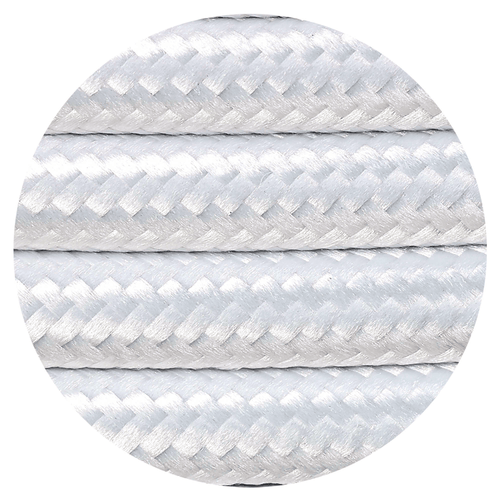 Luminosity Designs - 2 Core Braided Cable for Lighting 0.75mm (25m roll) - Luminosity Designs Ltd