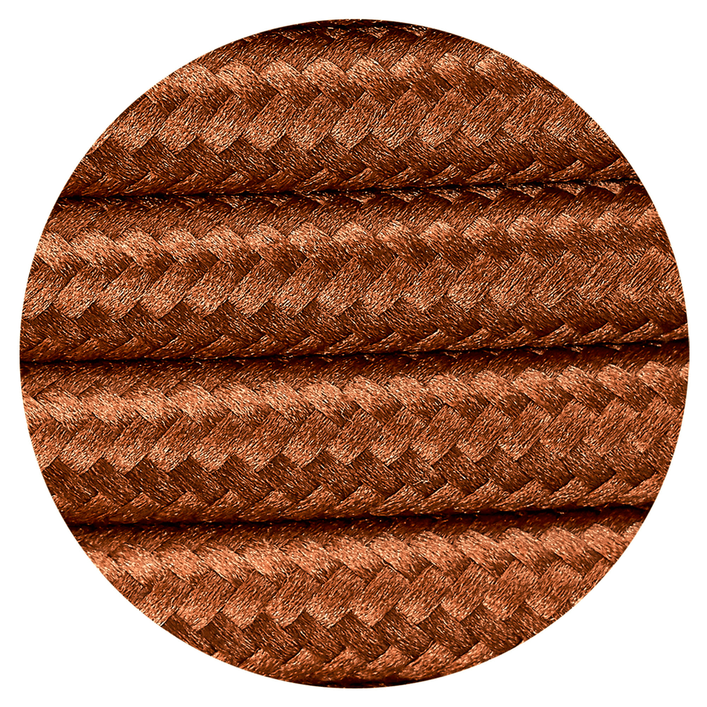 Luminosity Designs - 2 Core Braided Cable for Lighting 0.75mm (25m roll) - Luminosity Designs Ltd