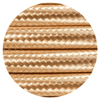 Luminosity Designs - 2 Core Braided Cable for Lighting 0.75mm (25m roll) - Luminosity Designs Ltd