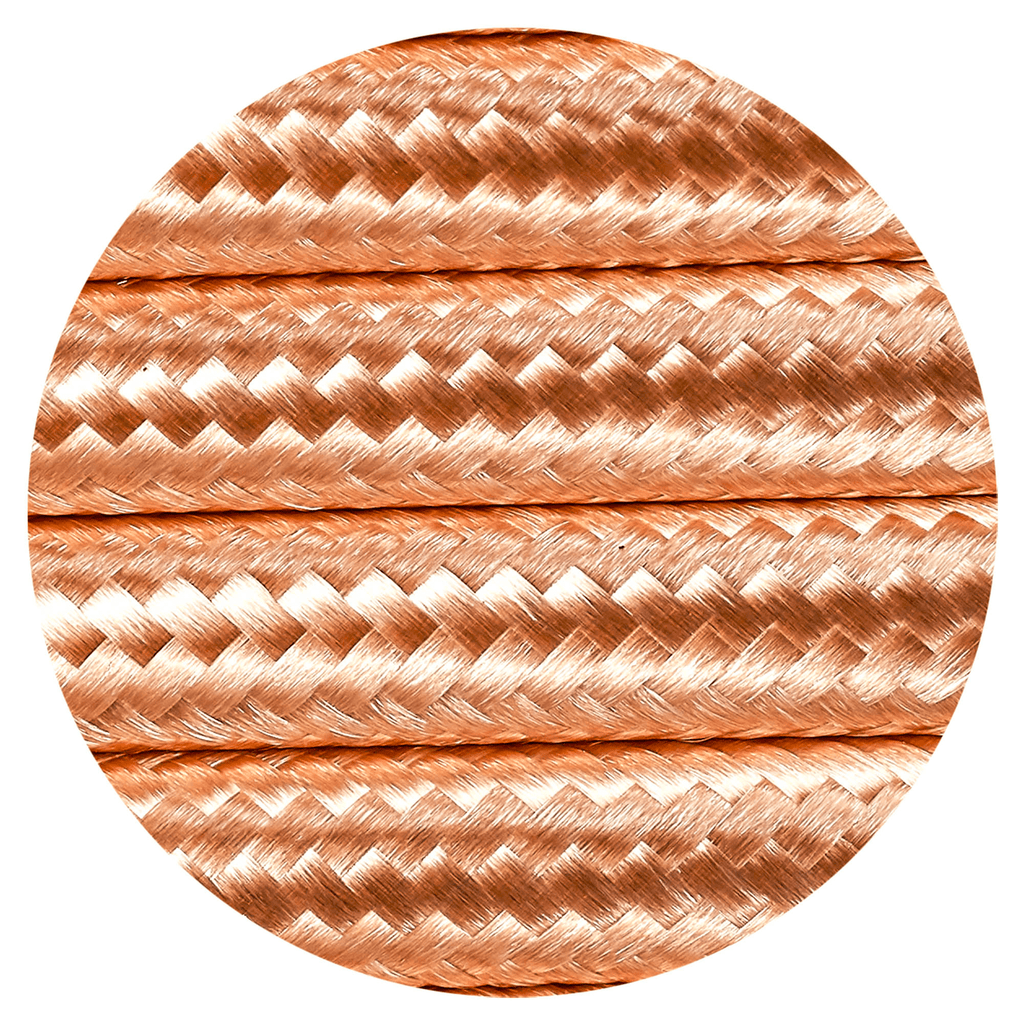 Luminosity Designs - 2 Core Braided Cable for Lighting 0.75mm (25m roll) - Luminosity Designs Ltd