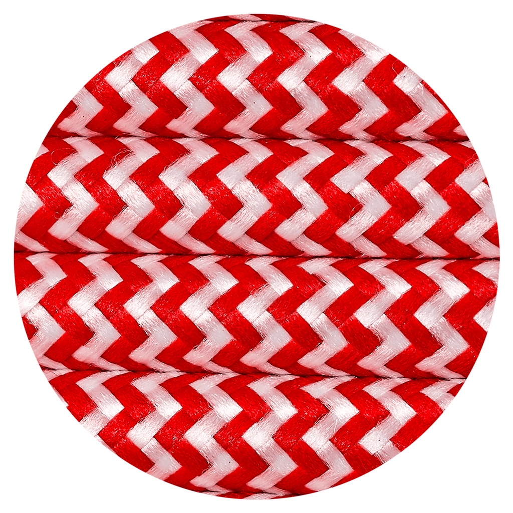 Luminosity Designs - 2 Core Braided Cable for Lighting 0.75mm (25m roll) - Luminosity Designs Ltd