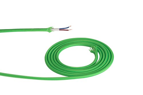 Luminosity Designs - 2 Core Braided Cable for Lighting 0.75mm - Luminosity Designs Ltd