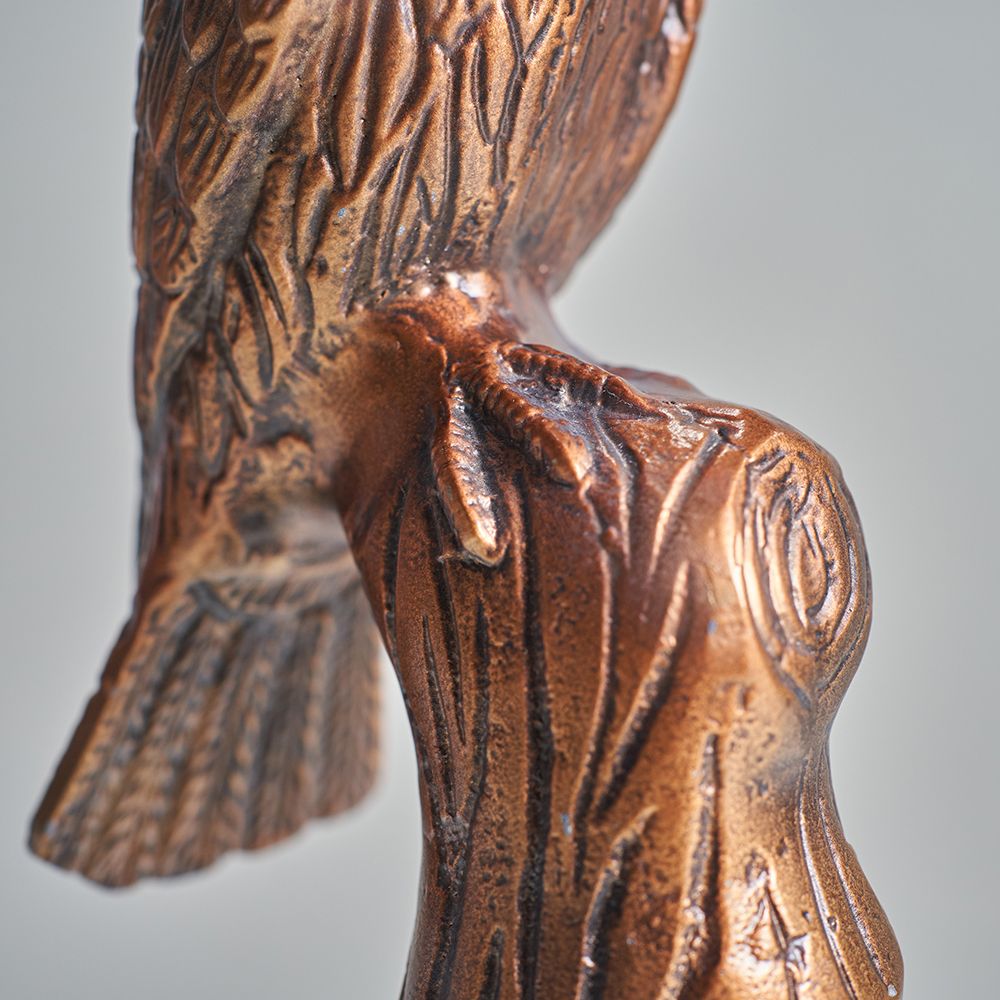 Bronze Metal Toucan Table Lamp