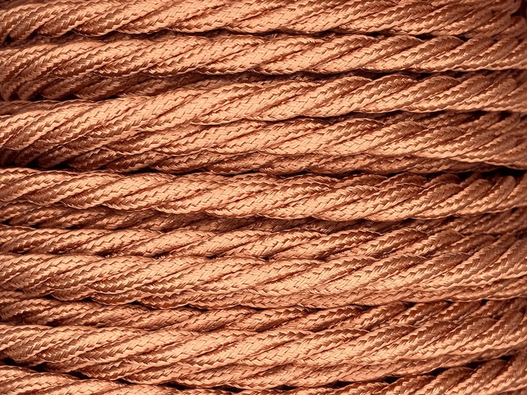 Luminosity Designs - 3 Core Braided and Twisted Cable for Lighting 0.75mm - Luminosity Designs Ltd