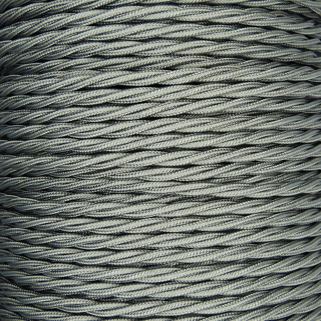 Luminosity Designs - 3 Core Braided and Twisted Cable for Lighting 0.75mm - Luminosity Designs Ltd