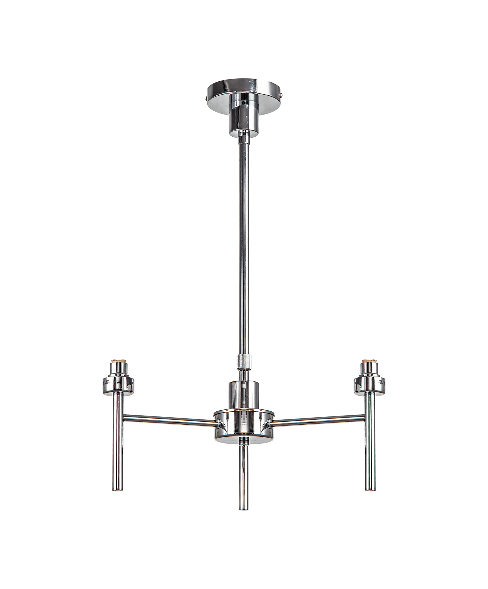 Luminosity Designs - 3 Light Baron Adjustable Chandelier - Luminosity Designs Ltd