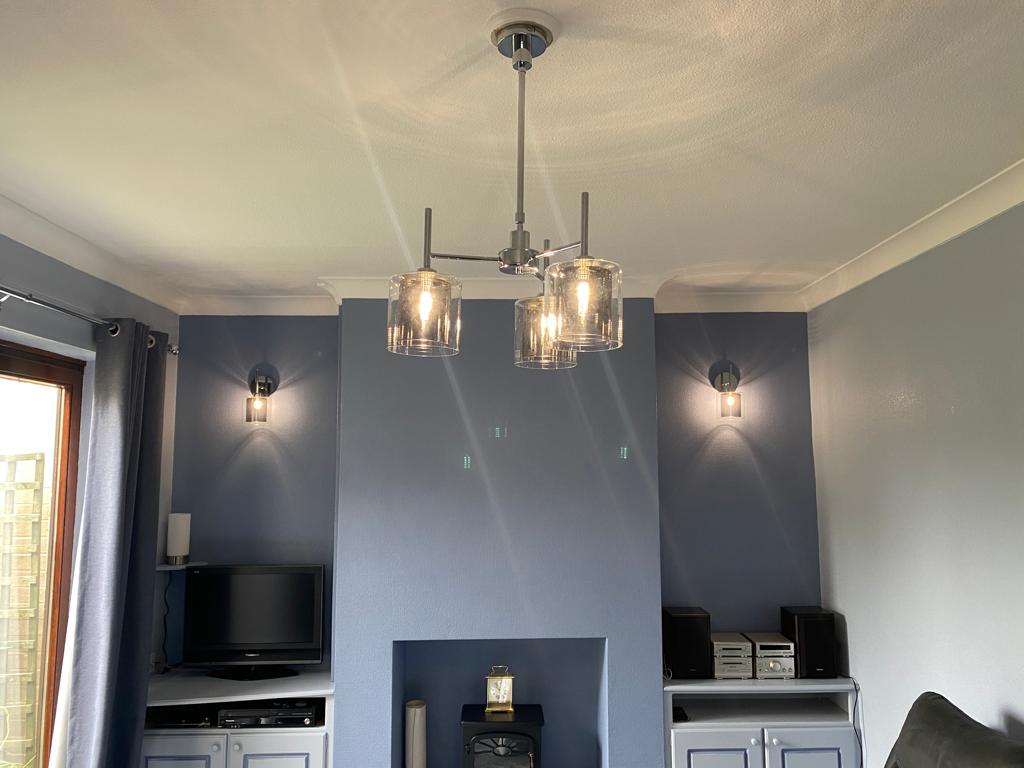 Luminosity Designs - 3 Light Baron Adjustable Chandelier - Luminosity Designs Ltd