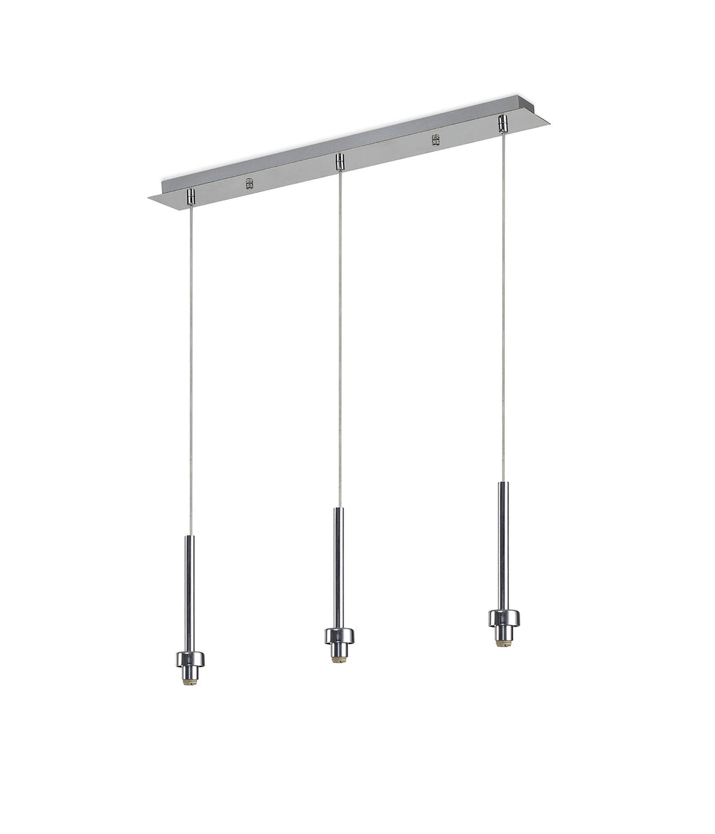 Luminosity Designs - 3 Light Baron Multi Pendant Bar - Luminosity Designs Ltd
