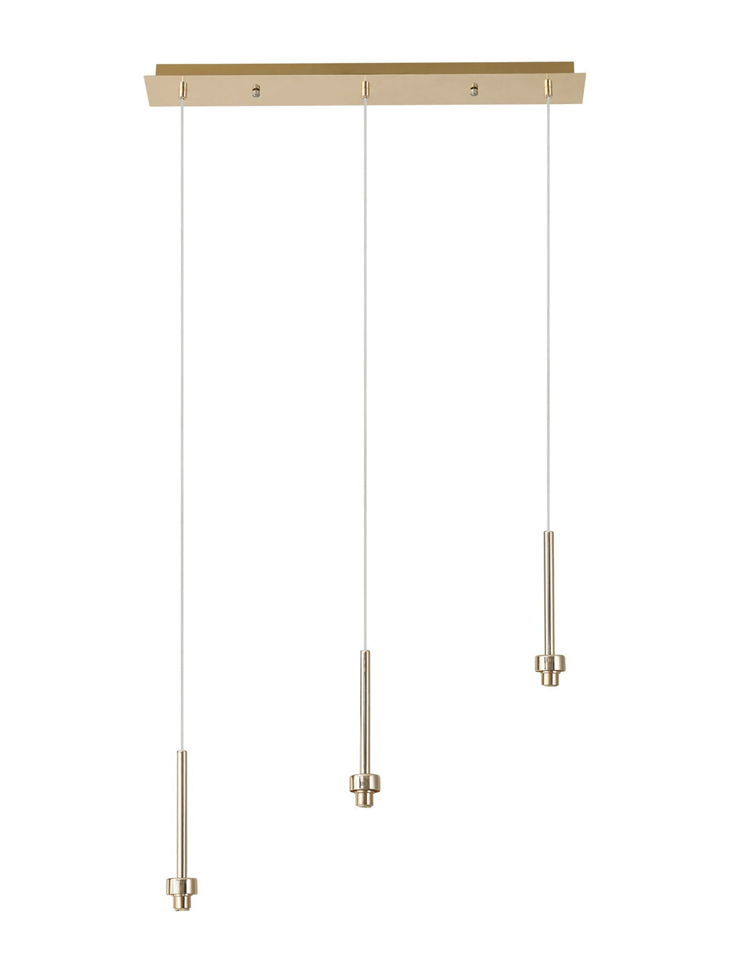 Luminosity Designs - 3 Light Baron Multi Pendant Bar - Luminosity Designs Ltd