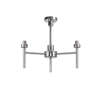 Luminosity Designs - 3 Light Baron Opulence Adjustable Chandelier - Luminosity Designs Ltd