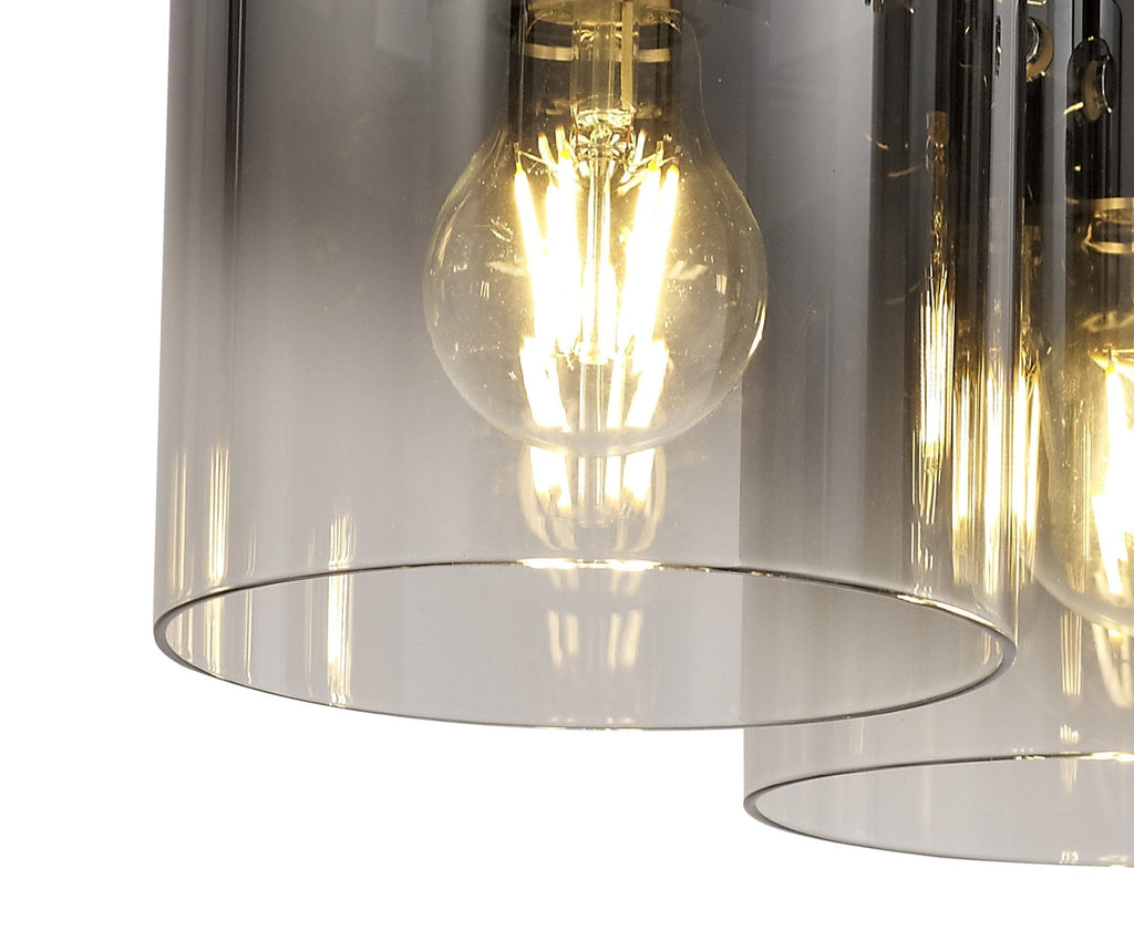 Luminosity Designs - 3 Light Fae Flush Ceiling Fitting - Luminosity Designs Ltd