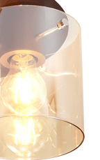 Luminosity Designs - 3 Light Fae Flush Ceiling Fitting - Luminosity Designs Ltd