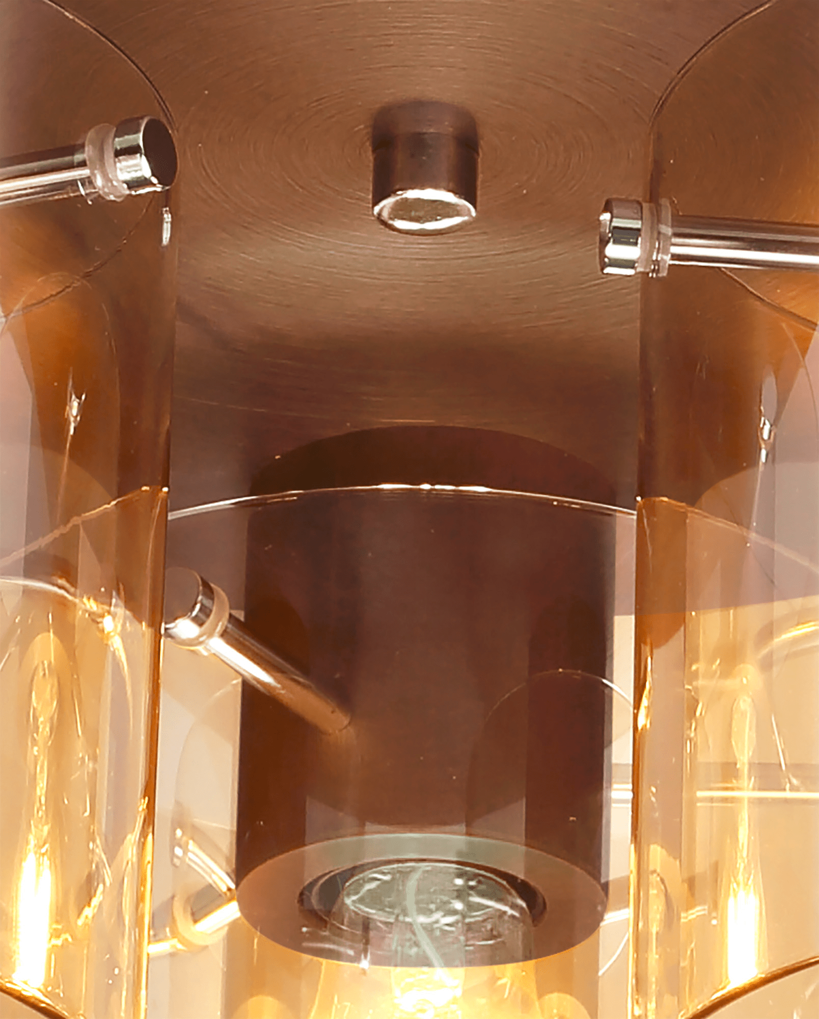 Luminosity Designs - 3 Light Fae Flush Ceiling Fitting - Luminosity Designs Ltd