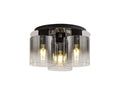 Luminosity Designs - 3 Light Fae Flush Ceiling Fitting - Luminosity Designs Ltd