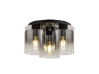 Luminosity Designs - 3 Light Fae Flush Ceiling Fitting - Luminosity Designs Ltd