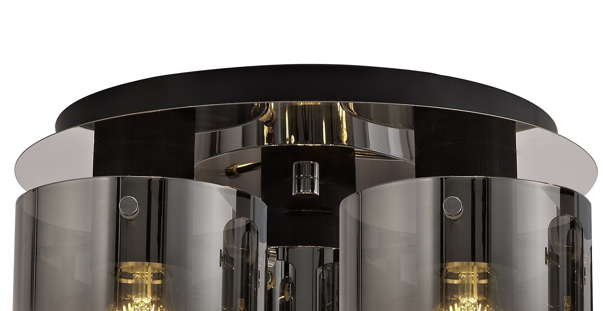 Luminosity Designs - 3 Light Fae Flush Ceiling Fitting - Luminosity Designs Ltd