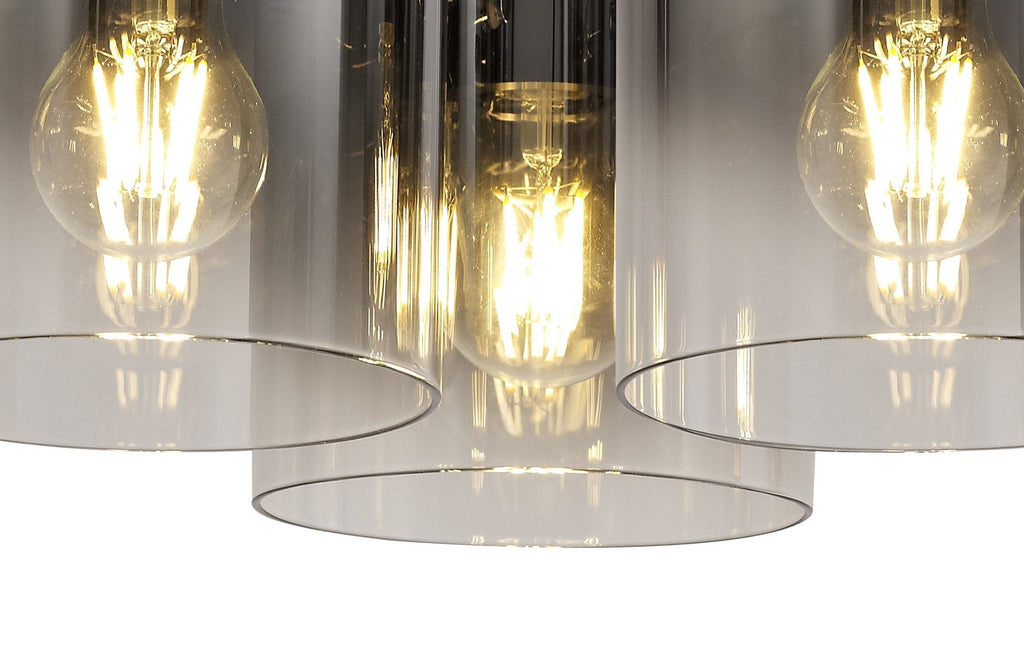 Luminosity Designs - 3 Light Fae Flush Ceiling Fitting - Luminosity Designs Ltd