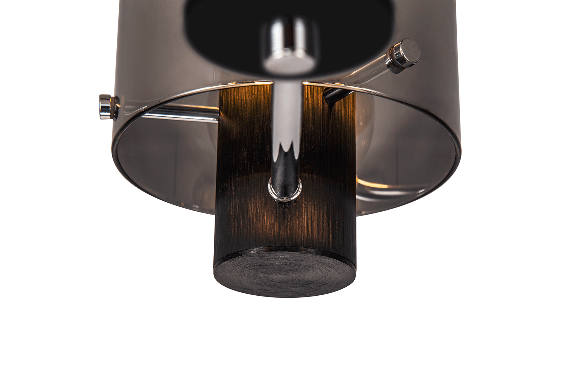 Luminosity Designs - 3 Light Fae Semi Flush Ceiling Fitting - Luminosity Designs Ltd