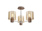 Luminosity Designs - 3 Light Fae Semi Flush Ceiling Fitting - Luminosity Designs Ltd