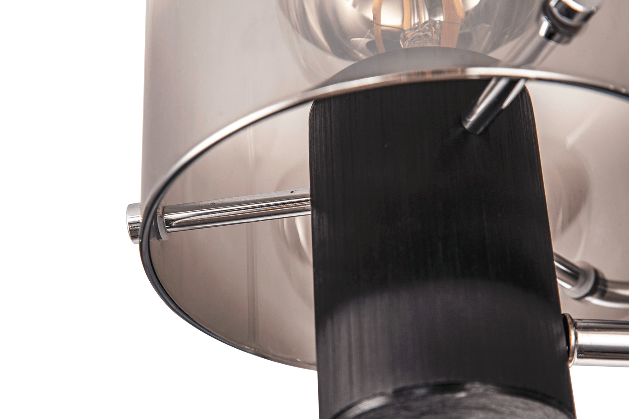 Luminosity Designs - 3 Light Fae Semi Flush Ceiling Fitting - Luminosity Designs Ltd