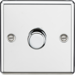 Rounded Edge 1G Dimmer Switch