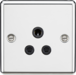 Rounded Edge Round Pin Socket